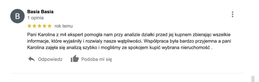 Print screen z rekomendacjami Google dla Homependium